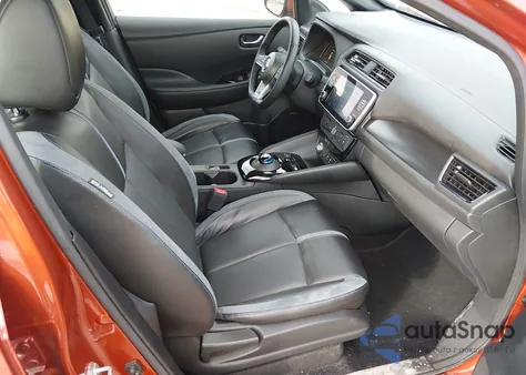 2022 Nissan Leaf Sl Plus 62 Kwh z USA, uszkodzony, nr VIN 1N4BZ1DV4NC556687